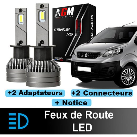 Sada LED dálkových světel Peugeot Expert 3 (2016 à 2024)