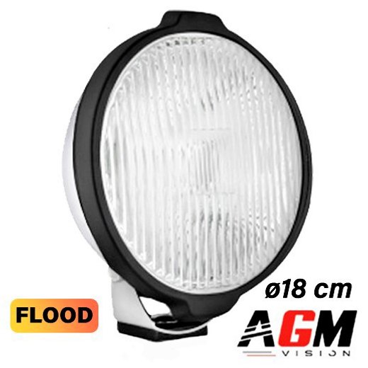 Projecteur antibrouillard 18 cm, boîtier chromé Projecteur antibrouillard 18 cm, boîtier chromé