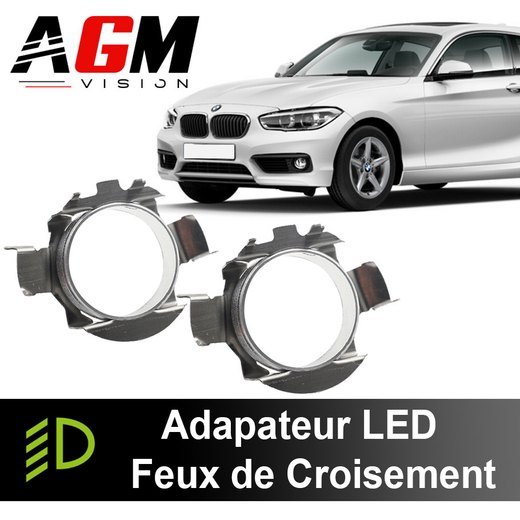 Pachet de 2 adaptoare LED pentru faruri de fază scurtă BMW Seria 1 F20/F21 Pachet de 2 adaptoare LED pentru faruri de fază scurtă BMW Seria 1 F20/F21