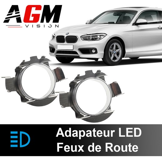 Pachet de 2 adaptoare LED pentru faza lungă BMW Seria 1 F20/21