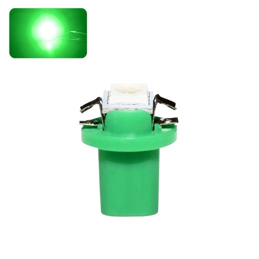 Λάμπα LED BAX 8.5D EASY CONNECT (Πράσινο) Λάμπα LED BAX 8.5D EASY CONNECT (Πράσινο)