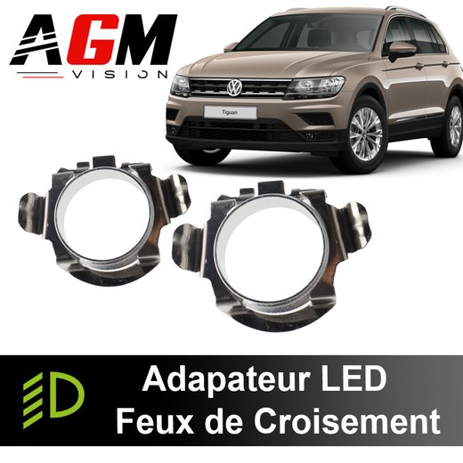 2 kpl LED-adapteripakkaus Volkswagen Tiguan 2016-2020 lähivaloihin
