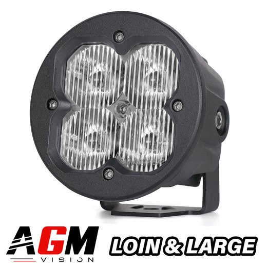 Phare LED Driving Rond Quadra Tech 20W Phare LED Driving Rond Quadra Tech 20W