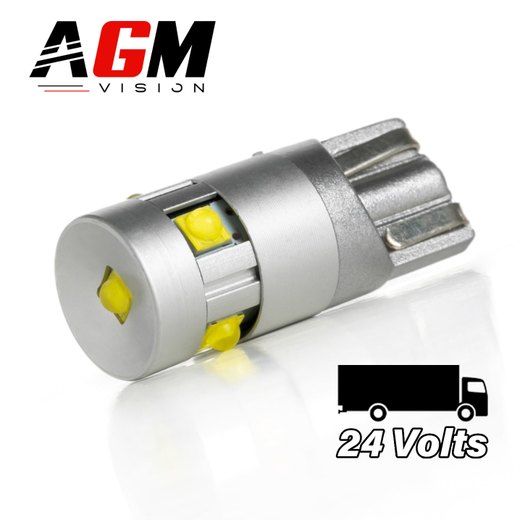 LED-pære T10-W5W ENDURA (Hvit) Lastebil 24 Volt