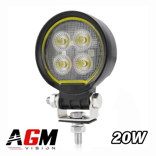 Phare de travail LED rond X-Pro 20W Phare de travail LED rond X-Pro 20W