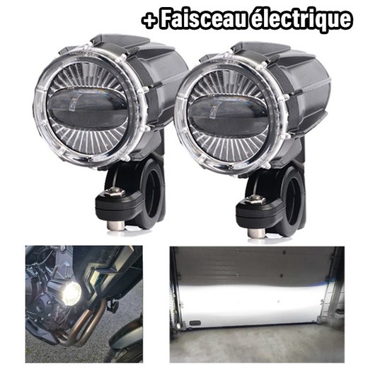 KIT 2 LED MOTORCYCLE FOG LIGHTS MX PRO 40W KIT 2 LED MOTORCYCLE FOG LIGHTS MX PRO 40W
