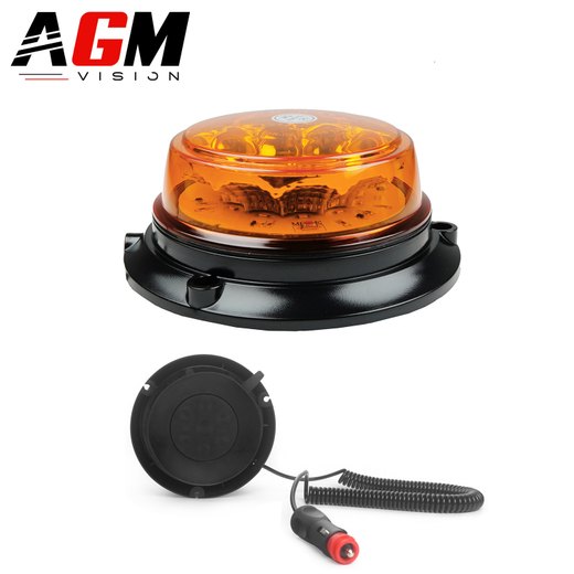 Magnetisk oransje LED-varsellys 12W Magnetisk oransje LED-varsellys 12W