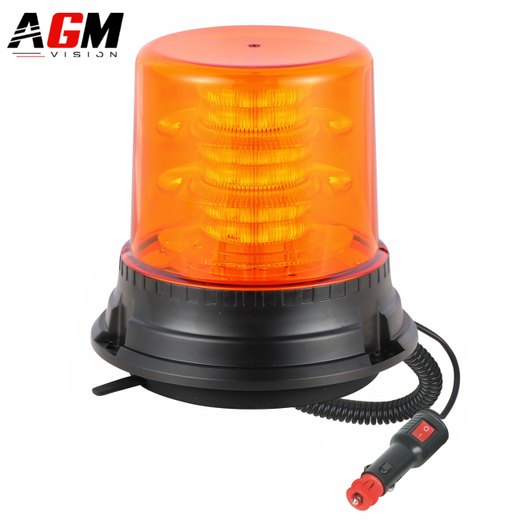 Magnetyczny pomarańczowy kogut LED 36W
