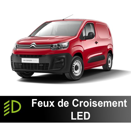 Pachet lumini de întâlnire LED Citroën Berlingo 3 2018 până în 2024 - 90 wați - 15 300 lumeni Pachet lumini de întâlnire LED Citroën Berlingo 3 2018 până în 2024 - 90 wați - 15 300 lumeni