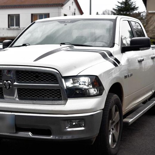 WHITE DAYTIME RUNNING LIGHTS LED PACK DODGE RAM MK4 WHITE DAYTIME RUNNING LIGHTS LED PACK DODGE RAM MK4
