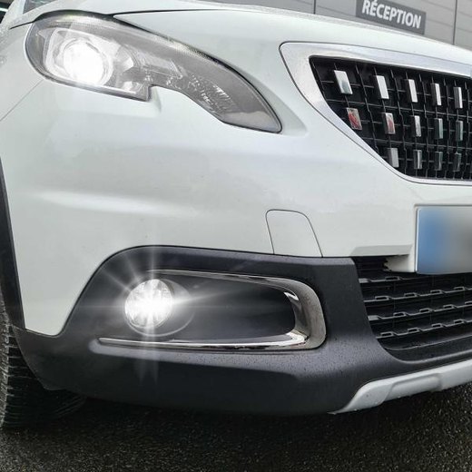 PACHET LED Proiectoare de ceață față Peugeot 2008 2013 à 2019 PACHET LED Proiectoare de ceață față Peugeot 2008 2013 à 2019