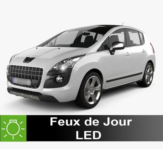 PACK LED Φώτα ημέρας Peugeot 3008 από 2009 έως 2016 (με αλογόνους προβολείς) PACK LED Φώτα ημέρας Peugeot 3008 από 2009 έως 2016 (με αλογόνους προβολείς)
