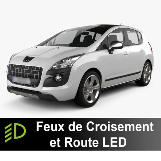 PACK LED Halvljus Peugeot 3008 från 2009 till 2016 (med bi-halogenstrålkastare) PACK LED Halvljus Peugeot 3008 från 2009 till 2016 (med bi-halogenstrålkastare)