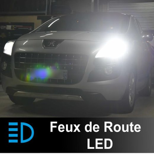 PACK LED Fjernlys Peugeot 3008 fra 2013 til 2016 (med halogenforlygter HB3) PACK LED Fjernlys Peugeot 3008 fra 2013 til 2016 (med halogenforlygter HB3)
