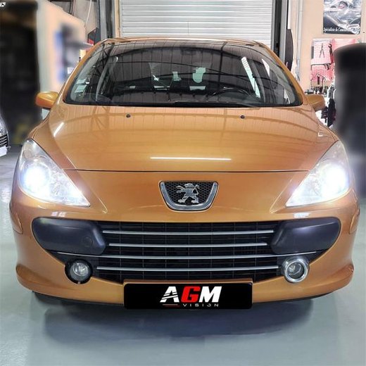PACK LED Φώτα μεσαίας σκάλας Peugeot 307 από 2000 έως 2009 (με λάμπα H7) PACK LED Φώτα μεσαίας σκάλας Peugeot 307 από 2000 έως 2009 (με λάμπα H7)