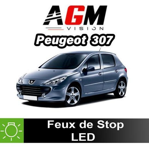 PAKIET LED Światła stop Peugeot 307 od 2000 do 2009 PAKIET LED Światła stop Peugeot 307 od 2000 do 2009