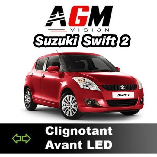 LED Blinklys Foran PAKKE Suzuki Swift 2 fra 2004 til 2010 LED Blinklys Foran PAKKE Suzuki Swift 2 fra 2004 til 2010