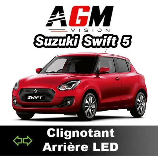 Πακέτο πίσω αναβοσβήνον LED Suzuki Swift V 2017 έως 2023 Πακέτο πίσω αναβοσβήνον LED Suzuki Swift V 2017 έως 2023