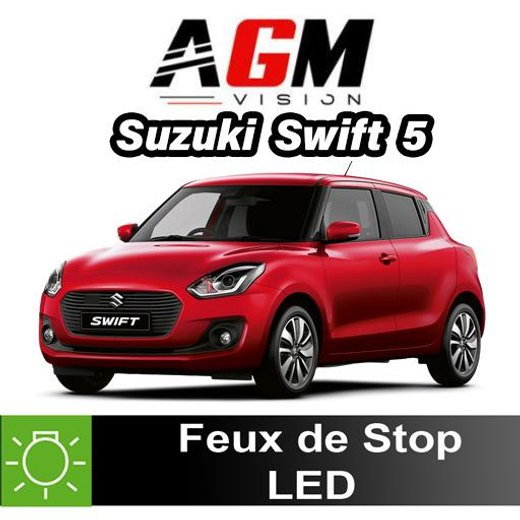 LED-jarruvalopaketti Suzuki Swift V 2017 à 2023 LED-jarruvalopaketti Suzuki Swift V 2017 à 2023