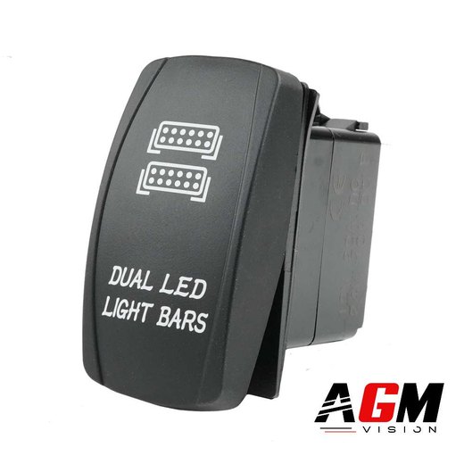 Buton întrerupător cu două bare LED (cu iluminare) Buton întrerupător cu două bare LED (cu iluminare)