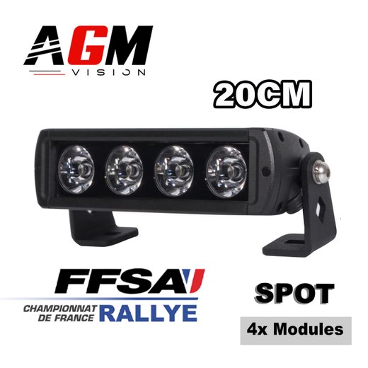 RALLY LED BAR - DARK V1 LONG-RANGE SPOT - 20 CM RALLY LED BAR - DARK V1 LONG-RANGE SPOT - 20 CM