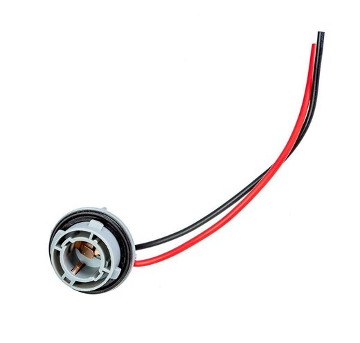 Conector femelă pentru bec P21W BA15S Conector femelă pentru bec P21W BA15S