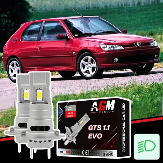 LED-kit til nærlys PEUGEOT 306