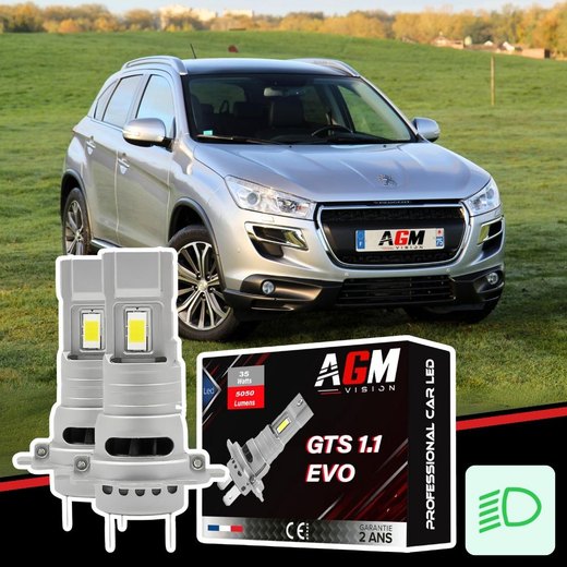 Zestaw LED świateł mijania Peugeot 4008