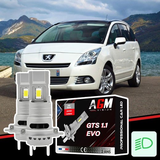 LED-kit halvljus Peugeot 5008 I LED-kit halvljus Peugeot 5008 I