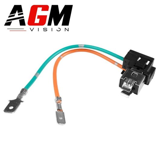 Conector femelă pentru bec H1 cu masă integrată Conector femelă pentru bec H1 cu masă integrată
