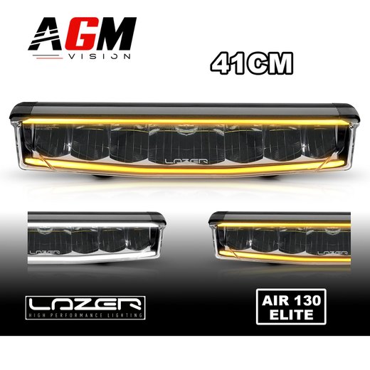BARĂ LED LAZER AIR 130 ELITE - Lumină de poziție dublă albă / portocalie BARĂ LED LAZER AIR 130 ELITE - Lumină de poziție dublă albă / portocalie