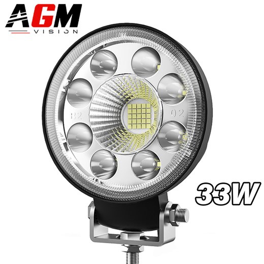 DODATKOWY OKRĄGŁY REFLEKTOR LED ROZPROSZENIE 33 W DODATKOWY OKRĄGŁY REFLEKTOR LED ROZPROSZENIE 33 W