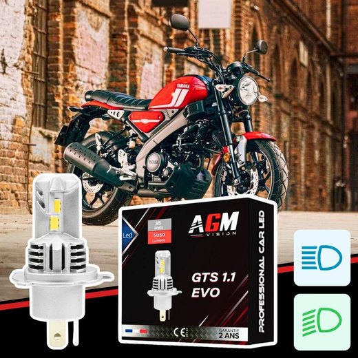 Ampoule LED feu de croisement / route pour Yamaha XSR 125