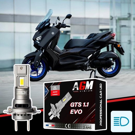 LED-pære til fjernlys til Yamaha XMax 125 LED-pære til fjernlys til Yamaha XMax 125