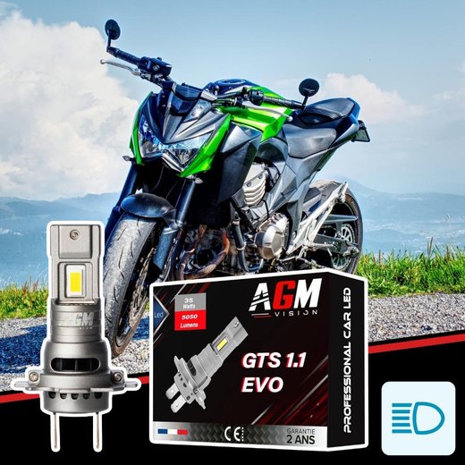 LED-pære til fjernlys til Kawasaki Z800 LED-pære til fjernlys til Kawasaki Z800