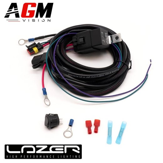 Κιτ καλωδίωσης για 1 μπάρα LED (3 ακίδες, Superseal, 20A - 12V) Κιτ καλωδίωσης για 1 μπάρα LED (3 ακίδες, Superseal, 20A - 12V)