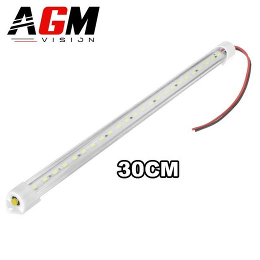 LED-lyslist innendørs 30 cm – hvit belysning 6000K 12V for varebil, nyttekjøretøy og bobil LED-lyslist innendørs 30 cm – hvit belysning 6000K 12V for varebil, nyttekjøretøy og bobil
