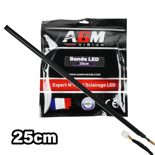 Bande LED 25 cm de rechange pour éclairage intérieur Bande LED 25 cm de rechange pour éclairage intérieur