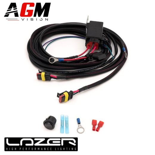 Κιτ καλωδίωσης για 2 μπάρες LED (3 ακίδες, Superseal, 30A - 12V) Κιτ καλωδίωσης για 2 μπάρες LED (3 ακίδες, Superseal, 30A - 12V)
