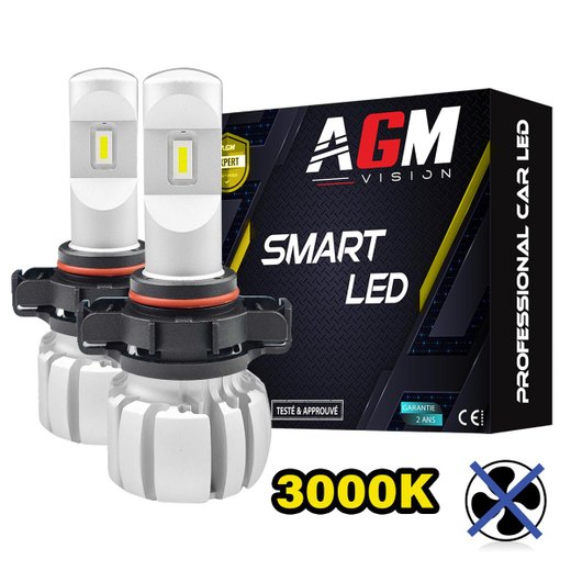LED-lamppusarja PSX24W SMART - Keltainen 3000K LED-lamppusarja PSX24W SMART - Keltainen 3000K