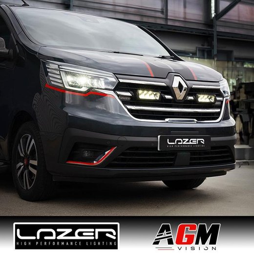 Kit LED d'intégration Grille / Calandre Renault Trafic (2023+) – 2x Lazer Triple-R 750