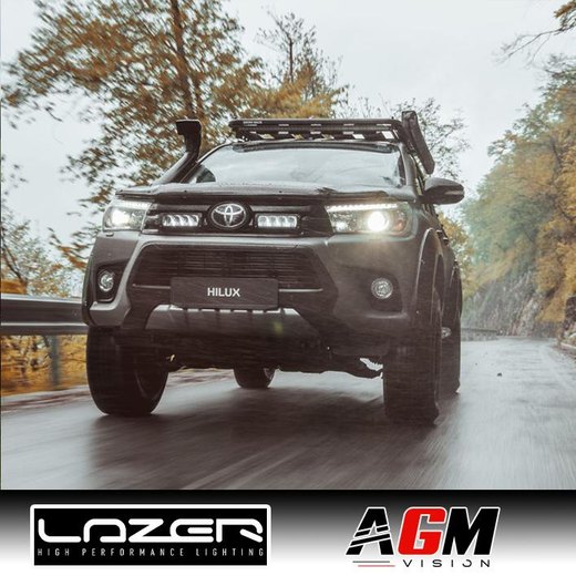 Kit LED de integrare grilă / calandru Toyota Hilux 2017-2020 – 2x Lazer Triple-R 750