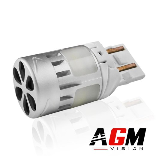 Ampoule LED T20-W21/5W Phanton Blanc - Feux de jour