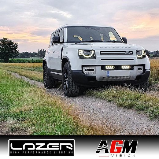 Zestaw LED do integracji z kratką / grillem Land Rover Defender 2020+ – 2x Lazer Triple-R 750 Zestaw LED do integracji z kratką / grillem Land Rover Defender 2020+ – 2x Lazer Triple-R 750