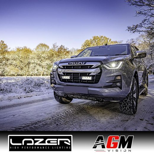 Isuzu D-Max 2021-2022 -integroitu LED-sarja säleikköön / etusäleikköön – 2x Lazer Triple-R 750 Isuzu D-Max 2021-2022 -integroitu LED-sarja säleikköön / etusäleikköön – 2x Lazer Triple-R 750