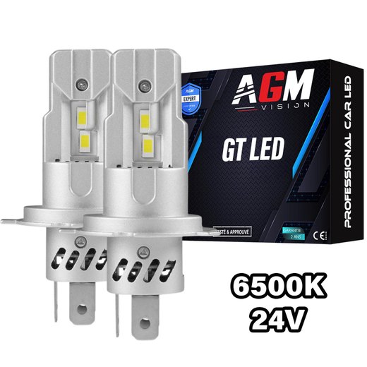 Kit Becuri LED H4 GT - ALB 6500K – Special Camioane & Vehicule Grele (24V la 48V) Kit Becuri LED H4 GT - ALB 6500K – Special Camioane & Vehicule Grele (24V la 48V)