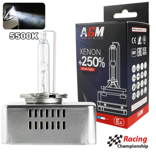 Ampoule Xénon D5S 5500K - Optimum White +250% Ampoule Xénon D5S 5500K - Optimum White +250%