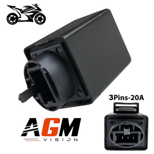 LED-relé / blinklysrele for motorsykkel - 3 pinner - MT2 HONDA LED-relé / blinklysrele for motorsykkel - 3 pinner - MT2 HONDA