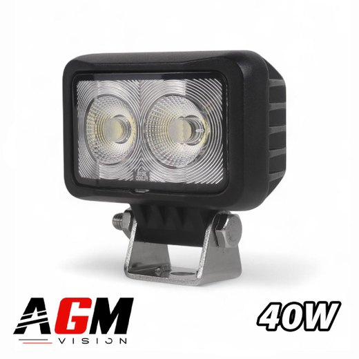 Far de lucru LED dreptunghiular convex 40 Watts - 120° spectru larg Far de lucru LED dreptunghiular convex 40 Watts - 120° spectru larg