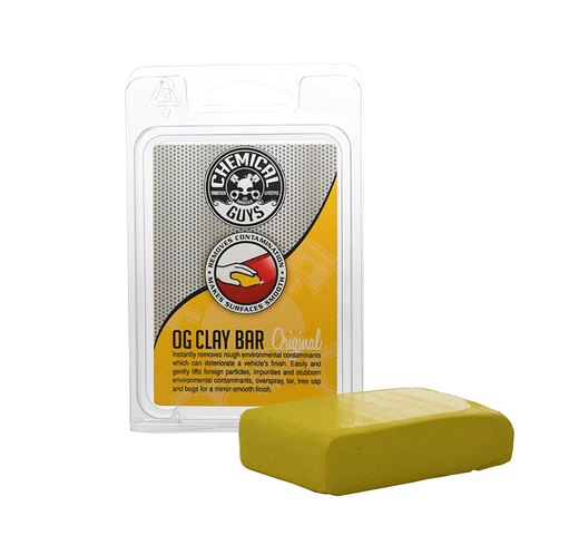Bară de argilă galbenă, granulație medie, ușoară Chemical Guys 100 g Bară de argilă galbenă, granulație medie, ușoară Chemical Guys 100 g